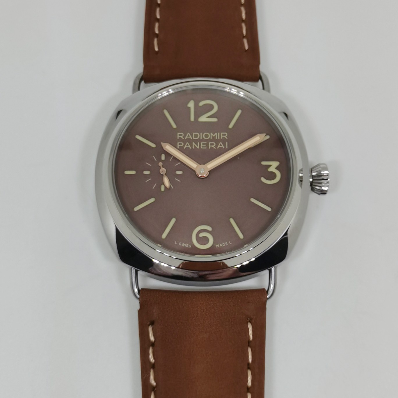 沛納海Panerai 鐳得米爾系列 型號PAM01385 直徑45mm 厚度15mm