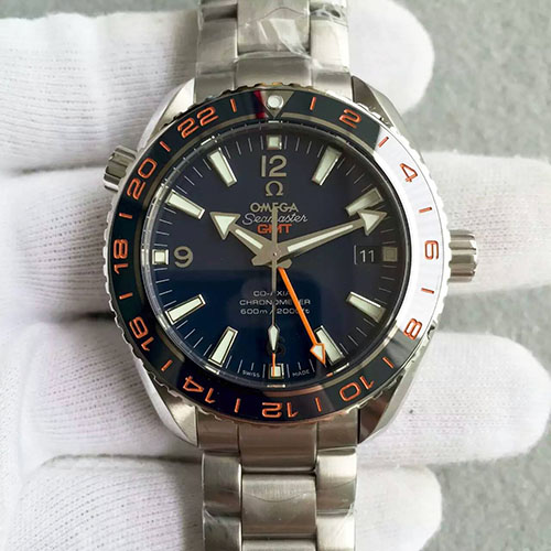 歐米茄 Omega 新海馬系列GMT 兩地時區 搭載8605機芯