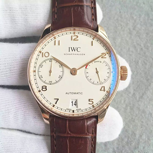 萬國 IWC 葡萄牙系列七日鏈V3版升級版 搭載自動機械機芯