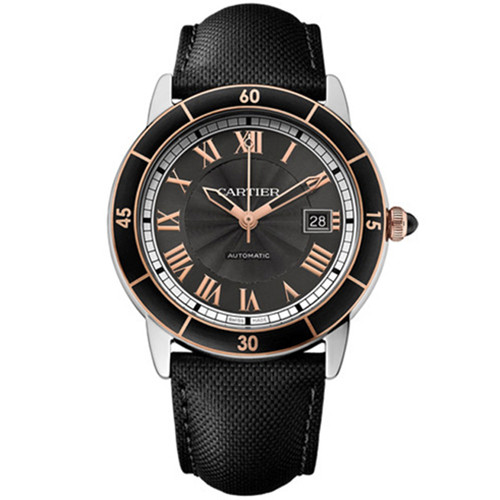 KW厂最新版本：卡地亚 RONDE CROISIèRE DE CARTIER 系列 W2RN0005 手表-卡地亚CARTIER