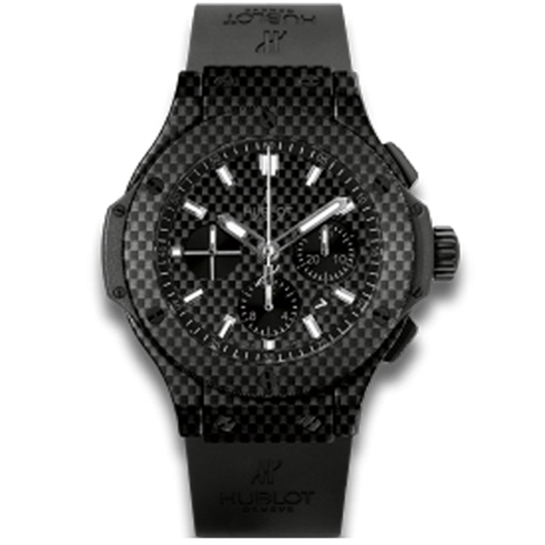 高仿Hublot宇舶Big Bang大爆炸301.QX.1724，1比1復刻全黑全碳纖維表面，原版4100機心，超A仿真度，V6廠頂級做工，時尚運動男表-恒宝宇舶表Hublot