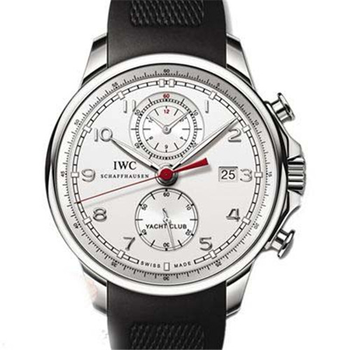 IWC萬國橡膠帶葡萄牙系列IW390206 YACHT CLUB CHRONOGRAPH航海精英計時男士腕表-万国 IWC