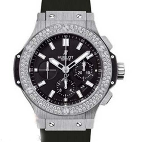 Hublot宇舶GOLD大爆炸系列301.SX.1170.RX.1104 44MM鑲鉆 計時男士機械腕表-恒宝宇舶表Hublot