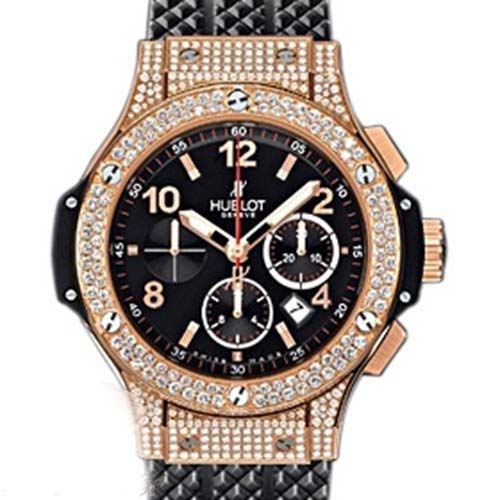 宇舶Hublot 恒寶大爆炸Big Bang 301.px.130.rx.174 奢華滿鉆玫瑰金計時男士手表-恒宝宇舶表Hublot