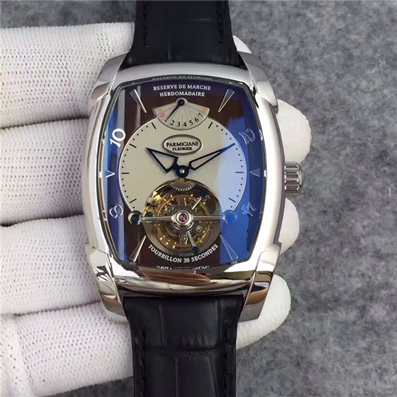 高级陀飞轮机械表，帕瑪強尼 TOURBILLON系列 PF011254.01腕表，真陀飛輪 机心，超级复刻腕表，高級做工手表-帕瑪強尼PARMIGIANI