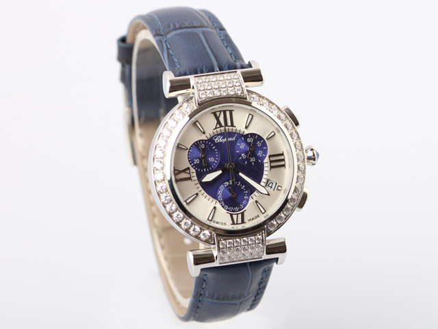 CHOPARD石英计时镶钻腕表-CP-64
