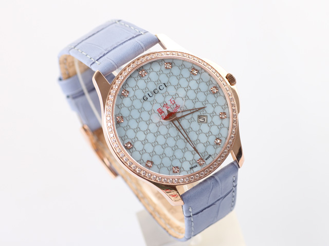GUCCI镶水钻石英腕表-GU-29
