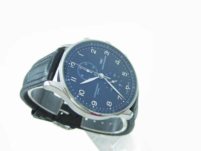 特卖白面黑带万国运动计时码表-IWC-42