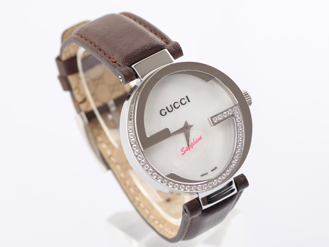 GUCCI镶水钻石英腕表-GU-57