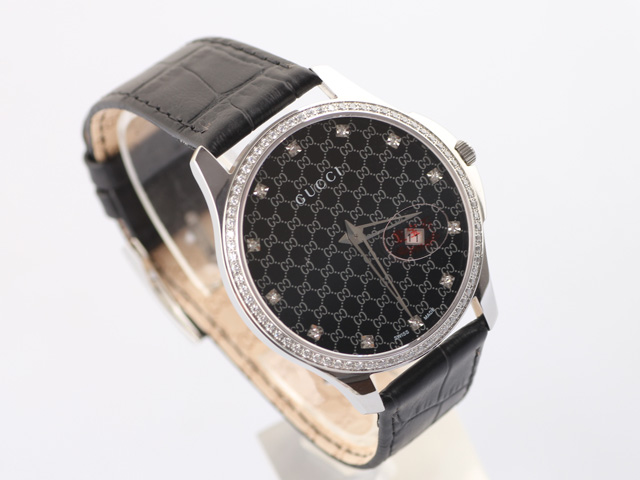 GUCCI镶水钻石英腕表-GU-72