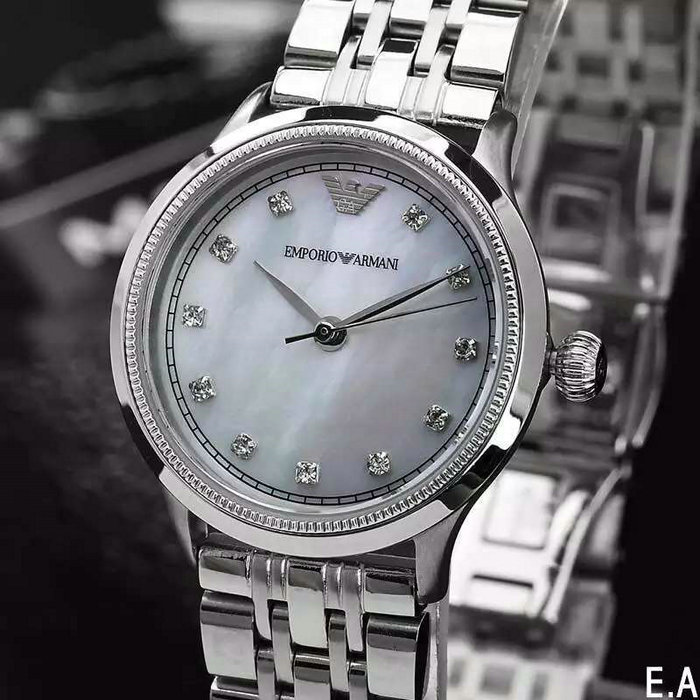 阿玛尼Armani女表AR1803石英机芯精钢表壳26mmX7mm