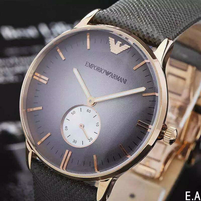 阿玛尼Armani男表AR1723进口石英机芯精钢表壳40mmX10mm