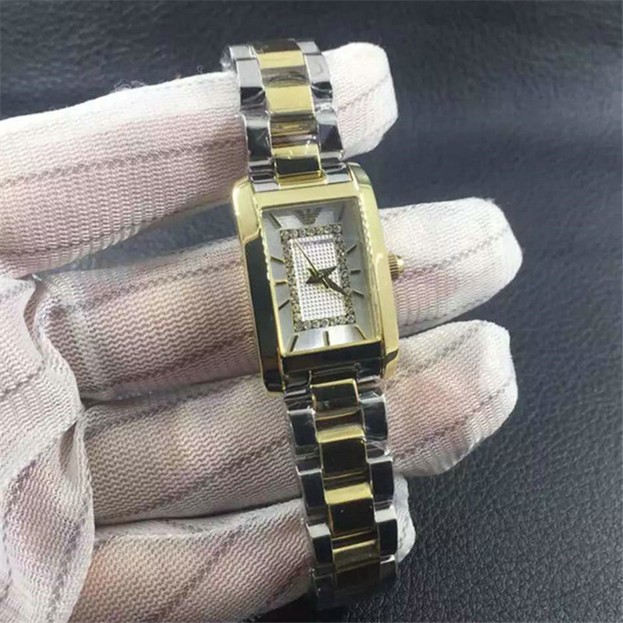 阿玛尼Armani女表AR3170/AR3171/AR3172进口石英机芯蝴蝶表扣33mm*20mm