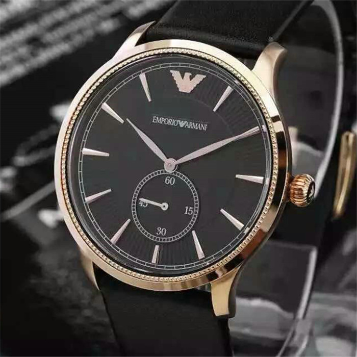 阿玛尼Armani 男款石英表原装进口石英机芯