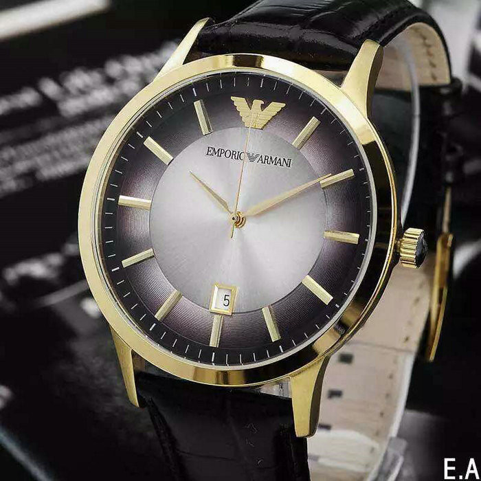 阿玛尼Armani AR2467男表进口石英机芯顶级矿物强化玻璃镜面42mm*8mm