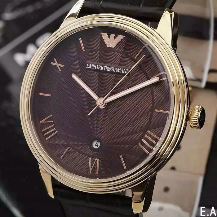 阿玛尼Armani男表AR1613进口石英机芯顶级矿物强化玻璃镜面41mm*8mm